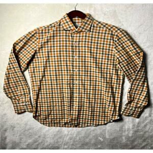 Mauro Blasi Napoli Legacy Country Shirt Men's XL Luxury Button Up Cotton Flannel